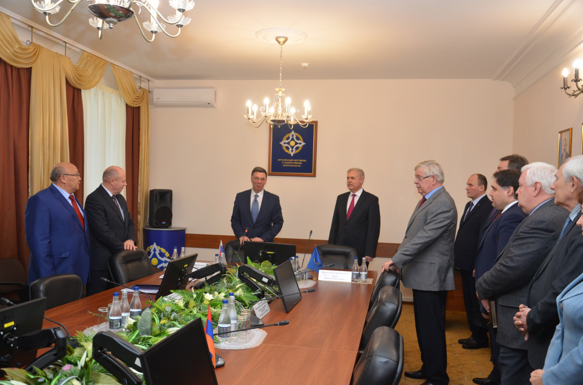 The newly appointed CSTO Secretary General Stanislav Zas got to work