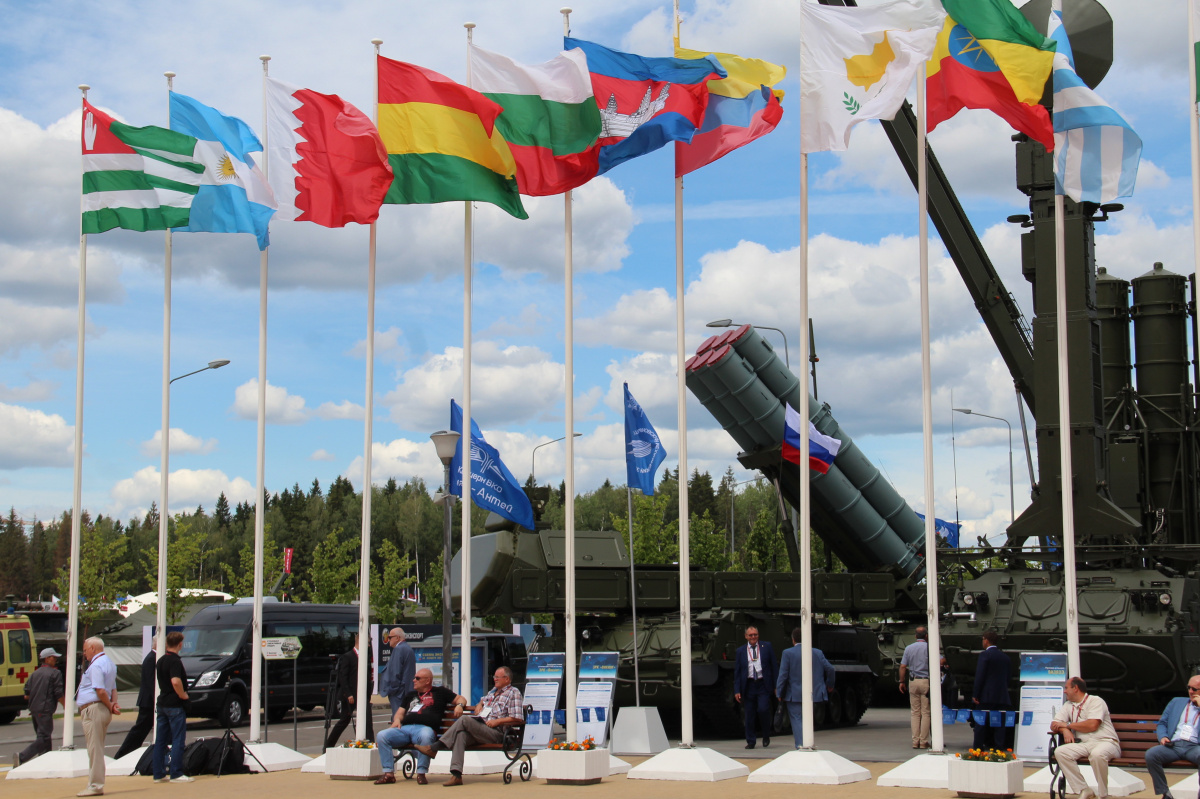 A delegation of the CSTO Secretariat visited the jubilee International Military-Technical Forum "Army-2019" in Patriot Park in the Moscow region