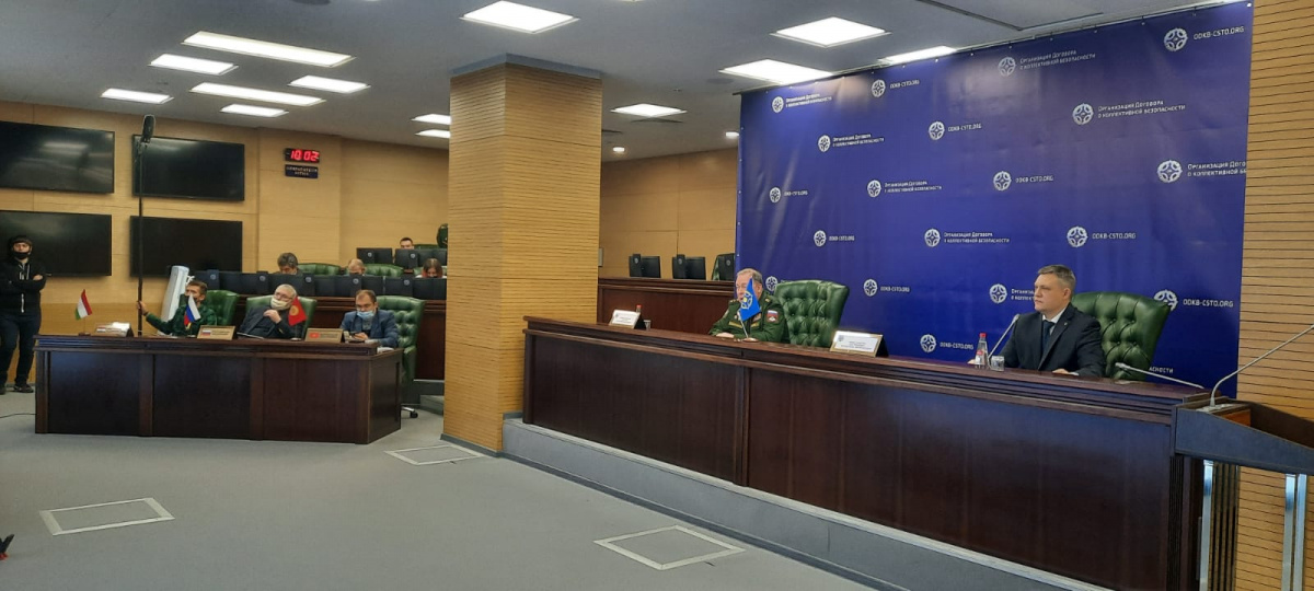 The Chief of the CSTO Joint Staff Anatoly Sidorov informed at an on-line briefing about the readiness of the assets of the CSTO collective security system for the joint operational and strategic training "Combat Brotherhood-2021”