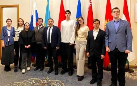 MSU students visited the CSTO Secretariat