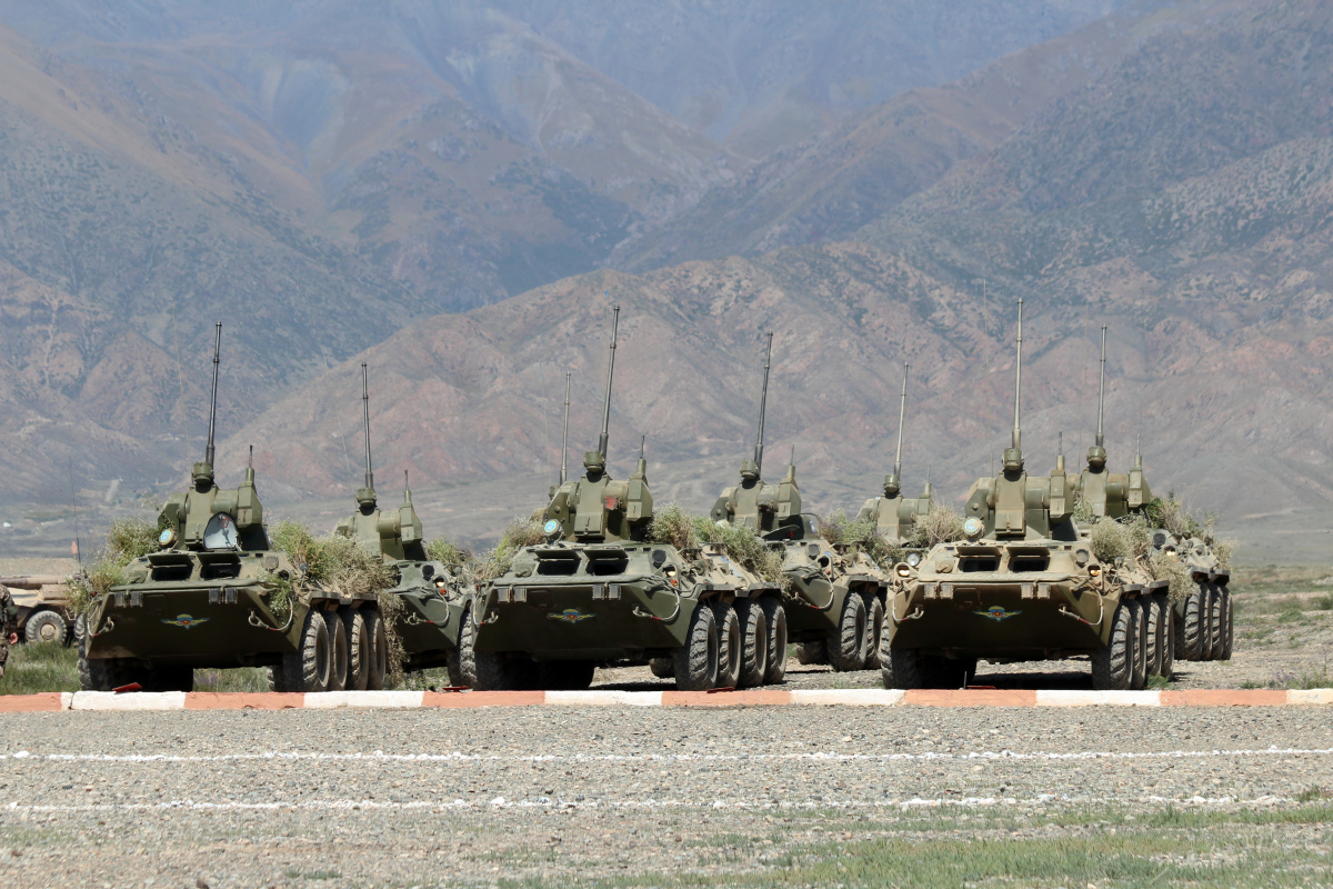 Contingents of the Central Asian region's Collective Rapid Deployment Forces are heading to the Republic of Tajikistan to participate in the joint training “Rubezh-2022”