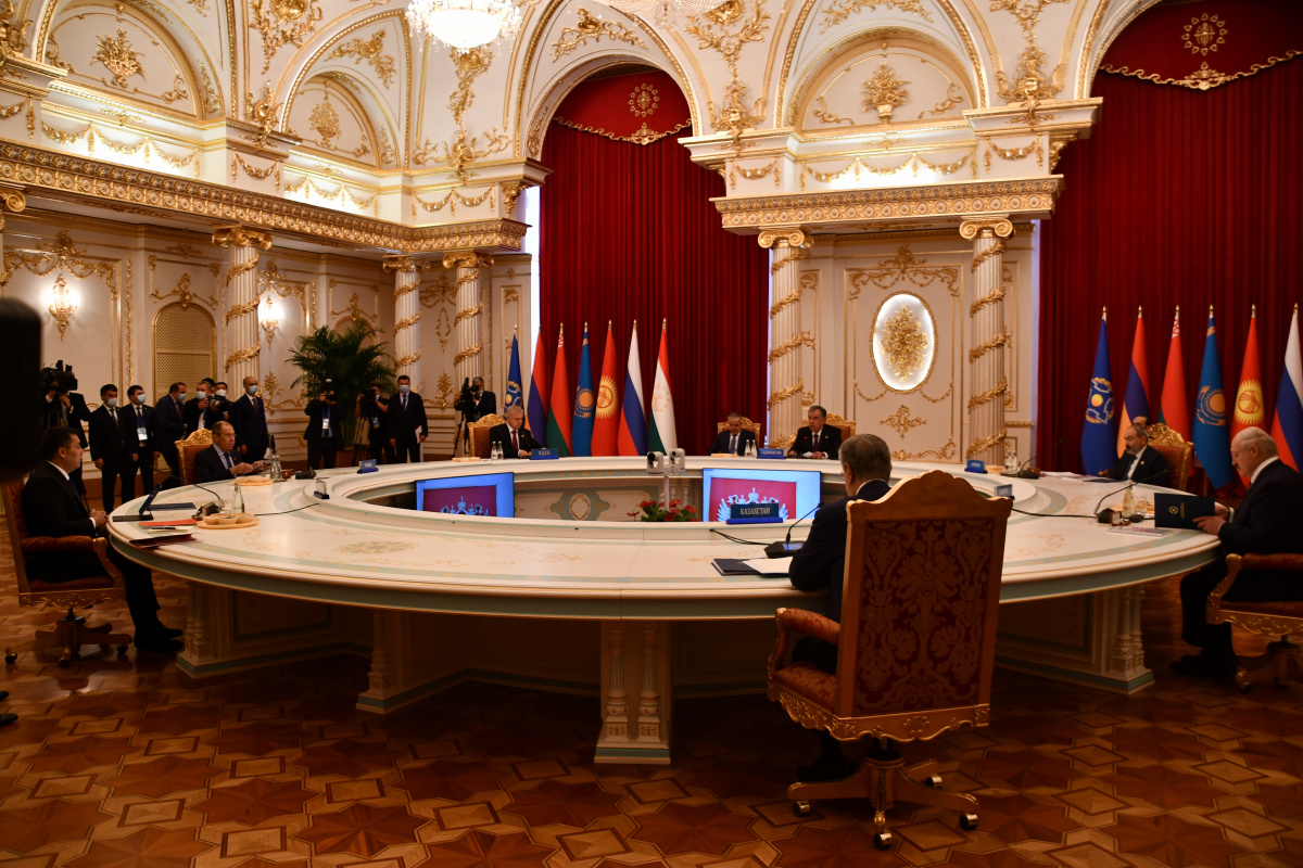 On September 16, in Dushanbe, the Collective Security Council has discussed international and regional security problems and their impact on the security of CSTO member States 