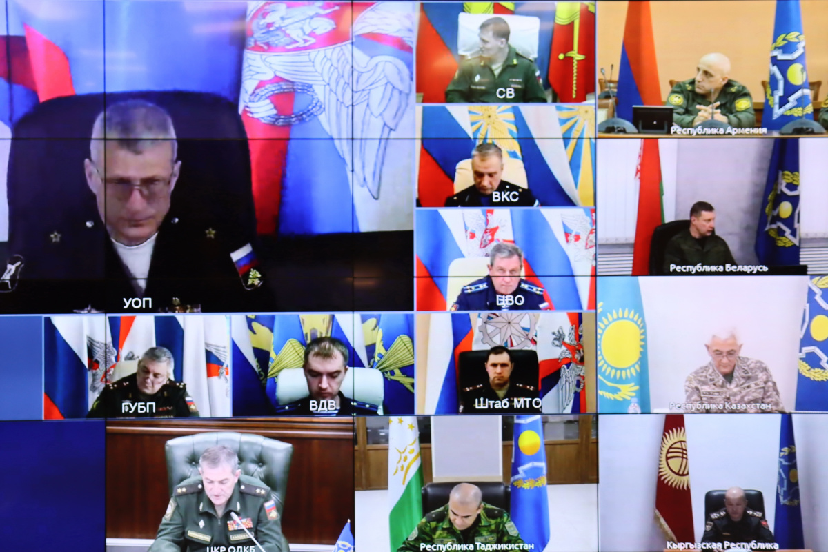 The organization of activities of joint training of command bodies and formations of the forces and means of the CSTO collective security system in 2022 has been discussed