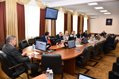 The CSTO Secretariat is holding a regular meeting of representatives of the Collective Security Treaty Organization member states without military status