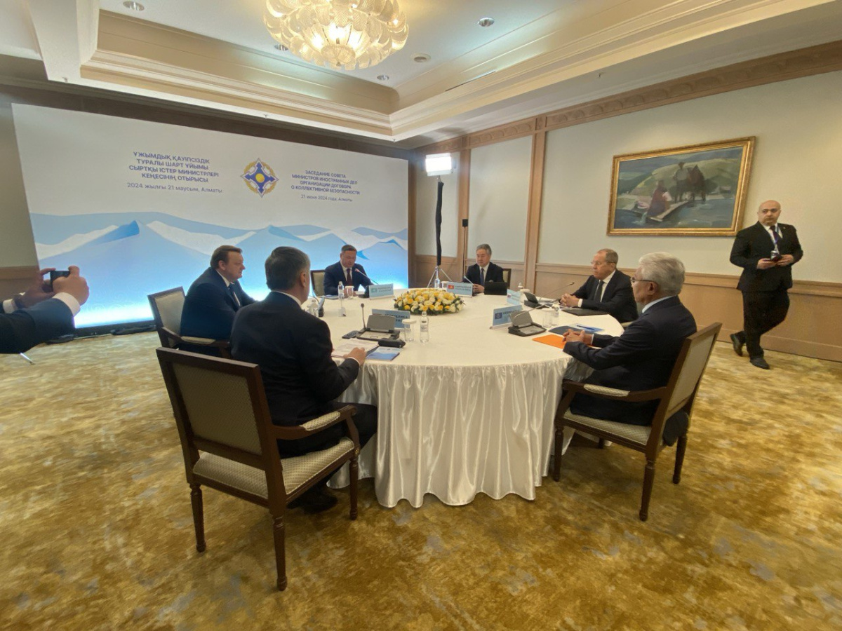 A meeting of the CSTO Council of Foreign Ministers was held in Almaty