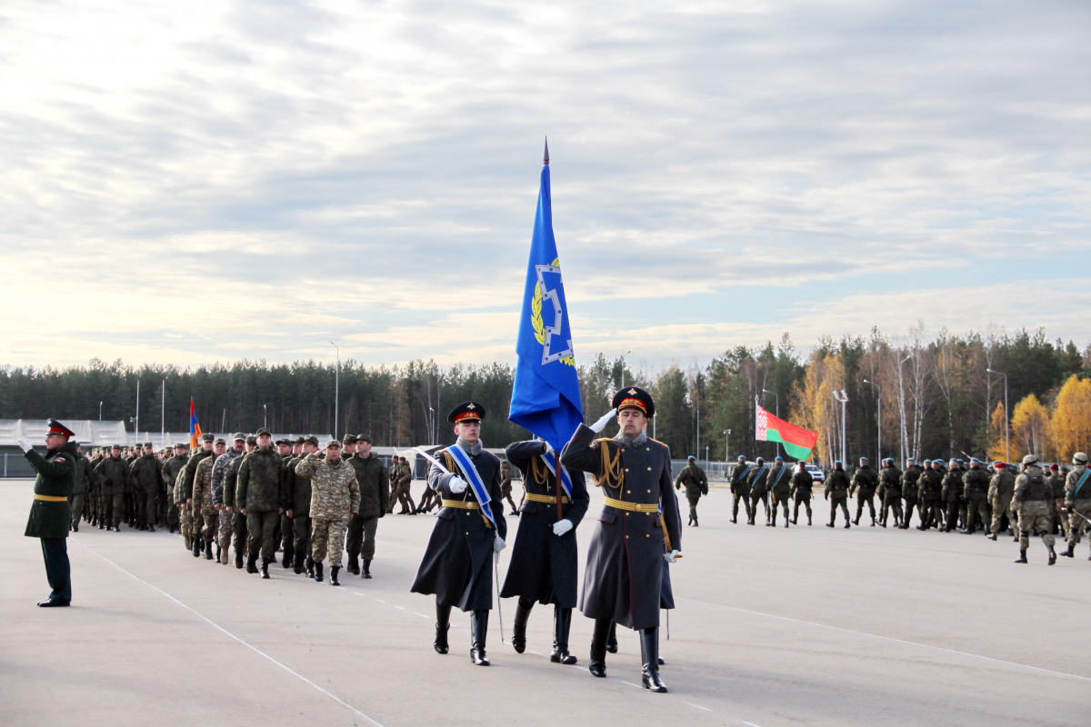 In the Nizhny Novgorod region at the "Mulino" training ground, the opening ceremony of the joint training with the CRRF CSTO "Interaction-2019" was held