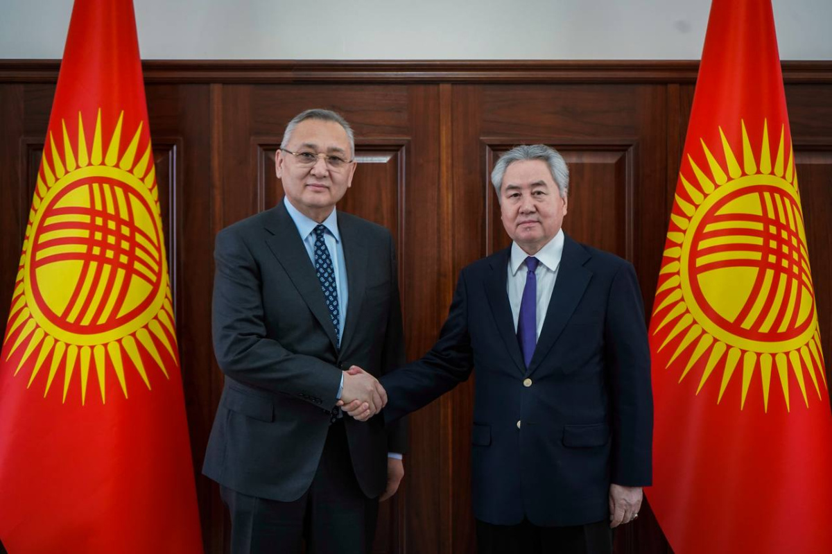 A meeting was held between CSTO Secretary General Talatbek Masadykov and Minister of Foreign Affairs of Kyrgyzstan Jeenbek Kulubaev