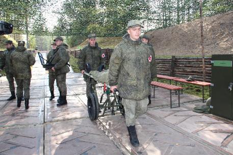 The teachers and cadets of the Russian Military Medical Academy named after S.M. Kirov are involved for the first time in a CSTO training in Kazakhstan