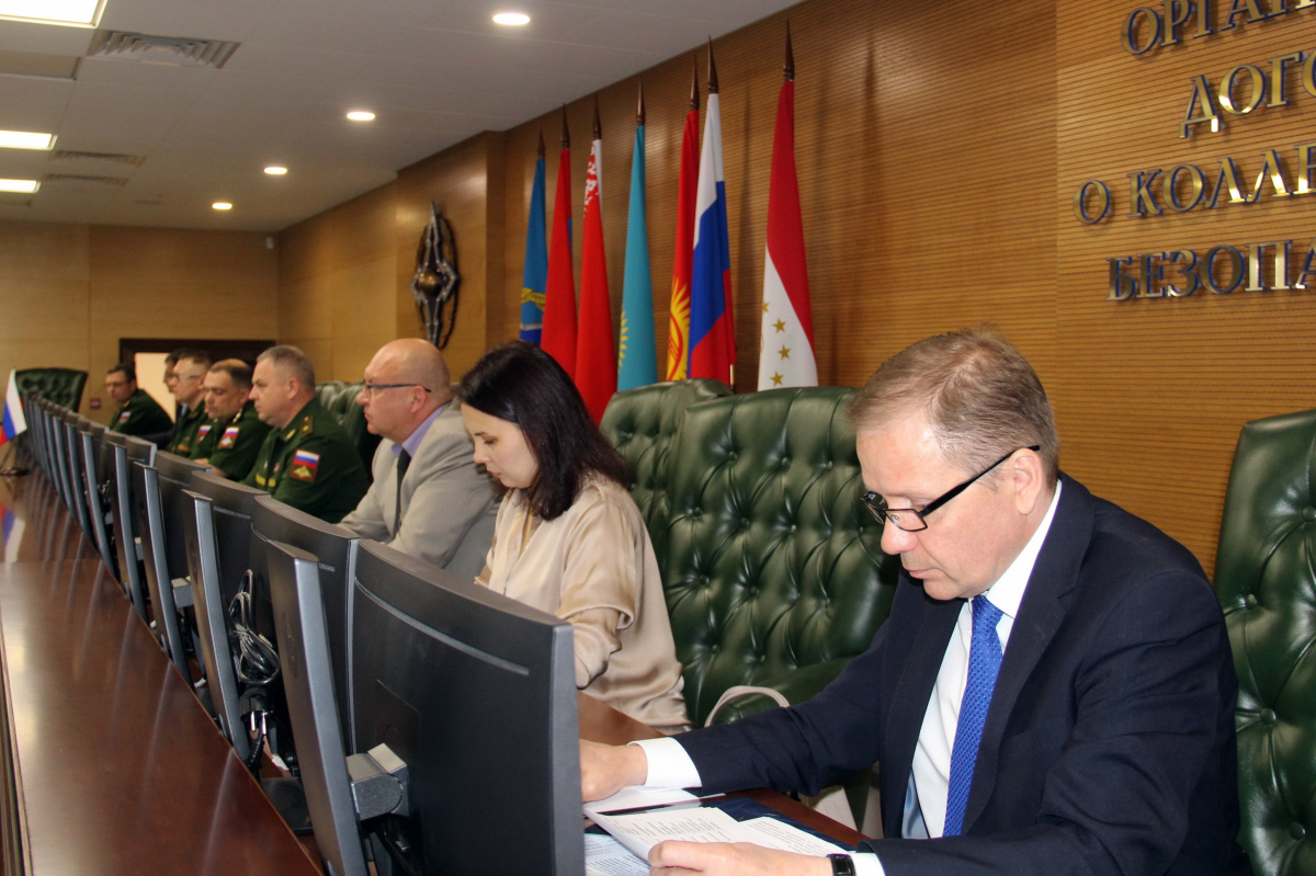 Issues of joint Acquisition, Technology, and Logistics and medical support of the CSTO Collective Forces were discussed at the CSTO Crisis Response Center
