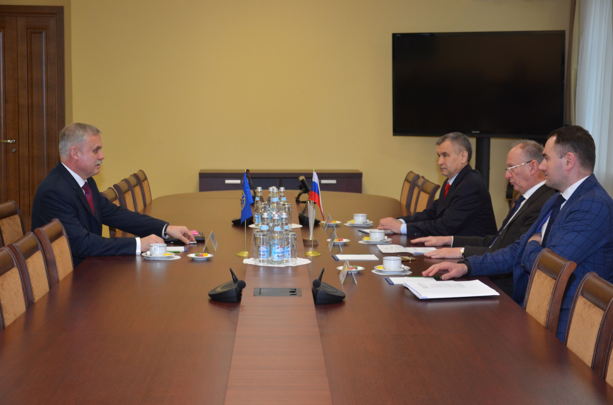 The CSTO Secretary General Stanislav Zas met in Moscow with Secretary of the Security Council of Russia Nikolai Patrushev