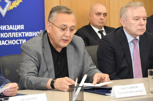 Opening remarks by CSTO Secretary General Talatbek Masadykov at the round table “Kazakhstan–Central Asia–Greater Eurasia: resilience and security amid new challenges”