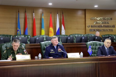 The CSTO is holding a strategic command-staff training 