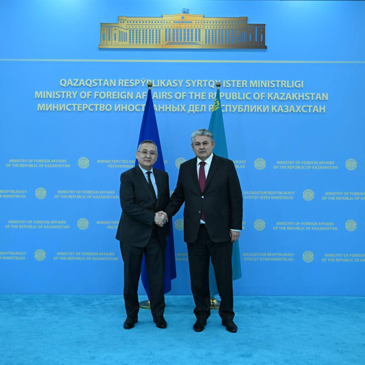 Meetings were held between the CSTO Secretary General and the Secretary of the Security Council, the Minister of Foreign Affairs and the Minister of Defense of Kazakhstan