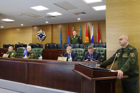 Representatives of concerned ministries and agencies have discussed the Plan of joint training of command bodies and formations of forces and means of the CSTO collective security system for 2024 and activities until 2030