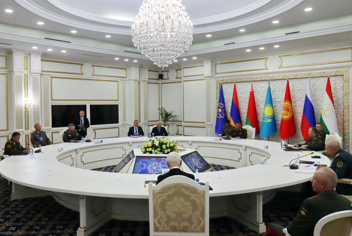 A regular meeting of the CSTO Council of Defense Ministers was held in Bishkek
