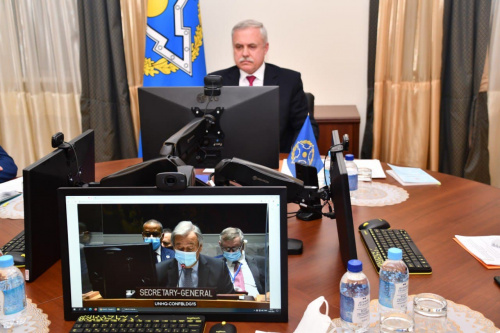 Statement by the CSTO Secretary General S. Zas to the UN Security Council, February 16, 2022