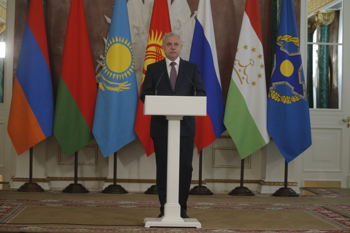 The CSTO Secretary General Stanislav Zas: The CSTO has not discussed sending troops to Ukraine