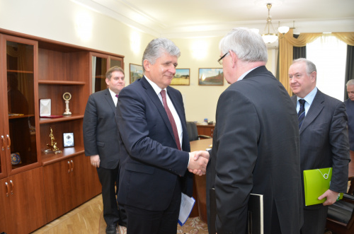 Acting Secretary General of the CSTO Valery Semerikov received United Nations Assistant Secretary-General Mr. Miroslav Jenča