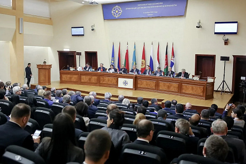 On November 5, 2019, the XII plenary session of the Parliamentary Assembly of the Collective Security Treaty Organization was held in Yerevan