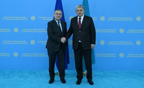 Meetings were held between the CSTO Secretary General and the Secretary of the Security Council, the Minister of Foreign Affairs and the Minister of Defense of Kazakhstan