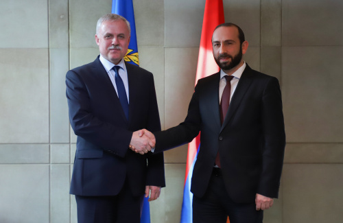 The CSTO Secretary General has discussed with the Armenian Foreign Minister the implementation of the country's priorities during its chairmanship in the Organization and prospects for improving crisis response mechanisms
