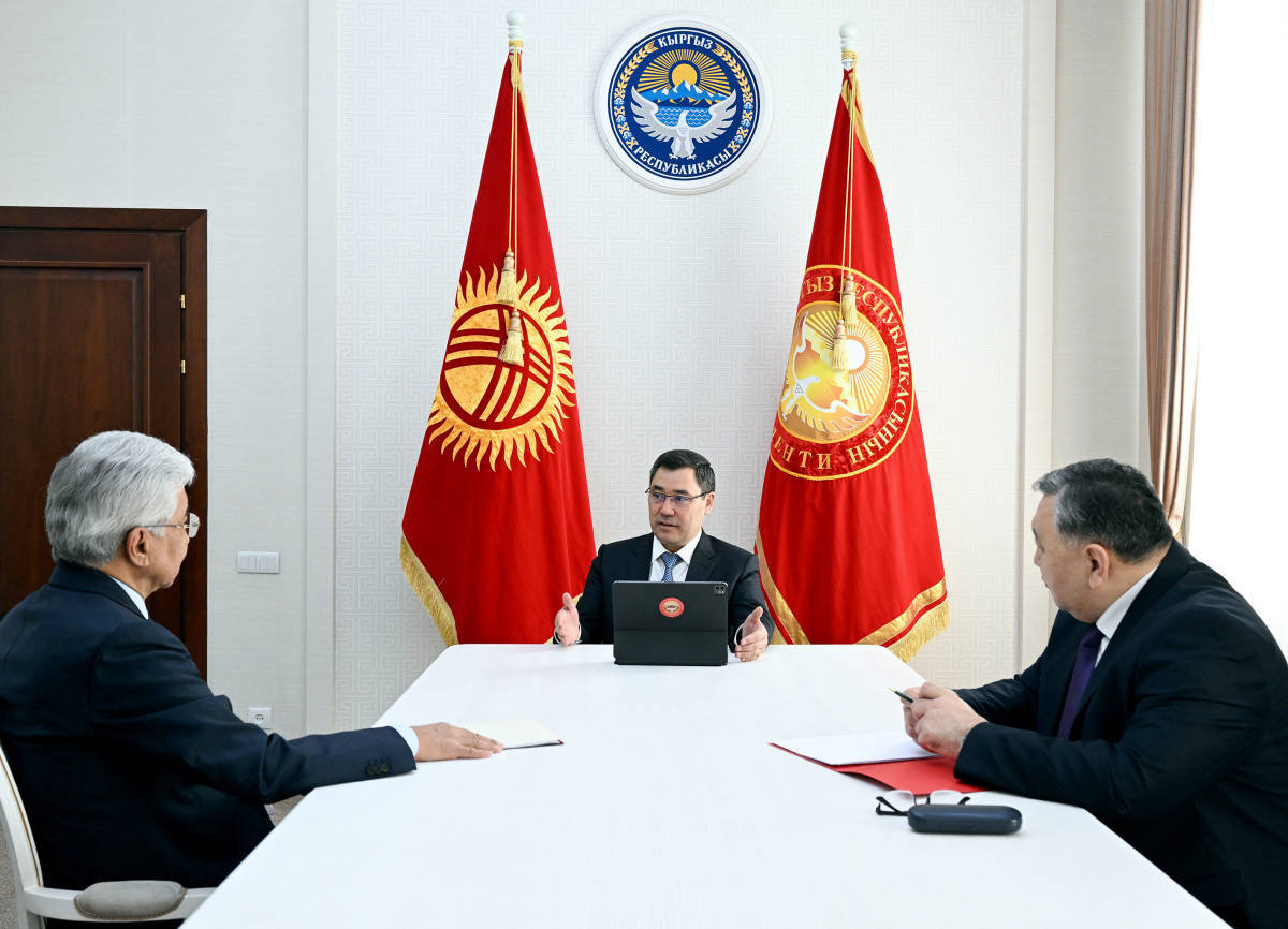 The President of the Kyrgyz Republic Sadyr Japarov met with the CSTO Secretary General