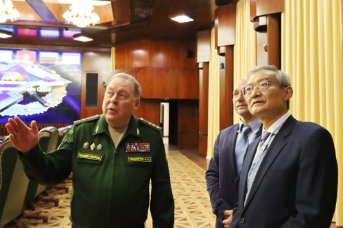 The SCO Secretary General visited the CSTO Joint Staff 