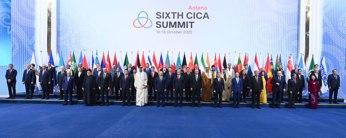 The CSTO Secretary General Stanislav Zas in Astana takes part in the VI Summit of the Conference on Interaction and Confidence-Building Measures in Asia