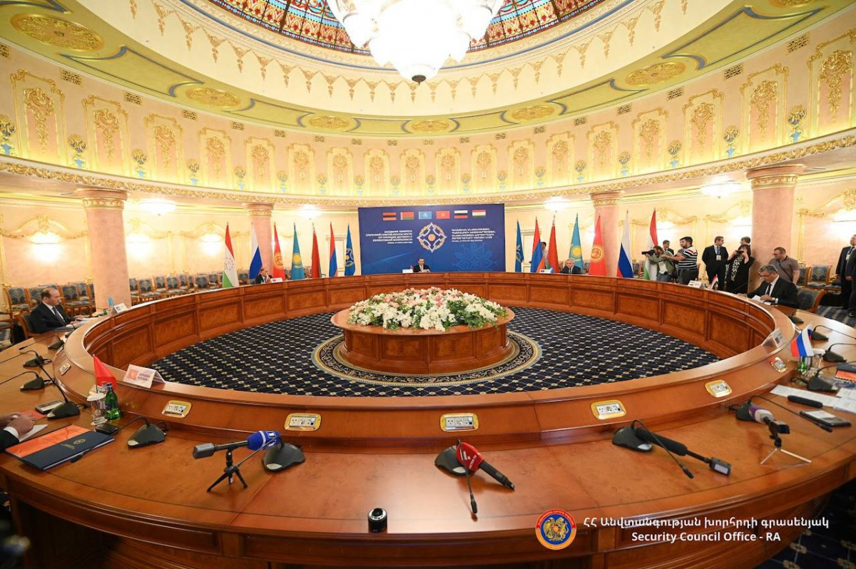 Committee of Secretaries of CSTO Security Councils discussed measures to neutralize challenges and threats to security of CSTO member states at their meeting on June 17 in Yerevan