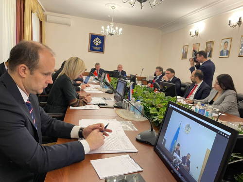 The CSTO Secretariat held consultations with the heads of press services (information departments) of the foreign ministries of the CSTO member states
