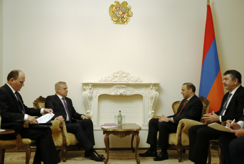 The CSTO Secretary General had a meeting with the Secretary of the Security Council and the Defense Minister of the Republic of Armenia in Yerevan