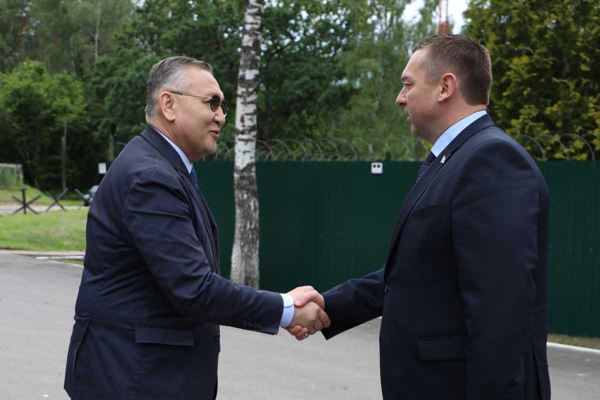 CSTO Secretary General Talatbek Masadykov visits sections of the State Border of the Republic of Belarus with Poland and Lithuania