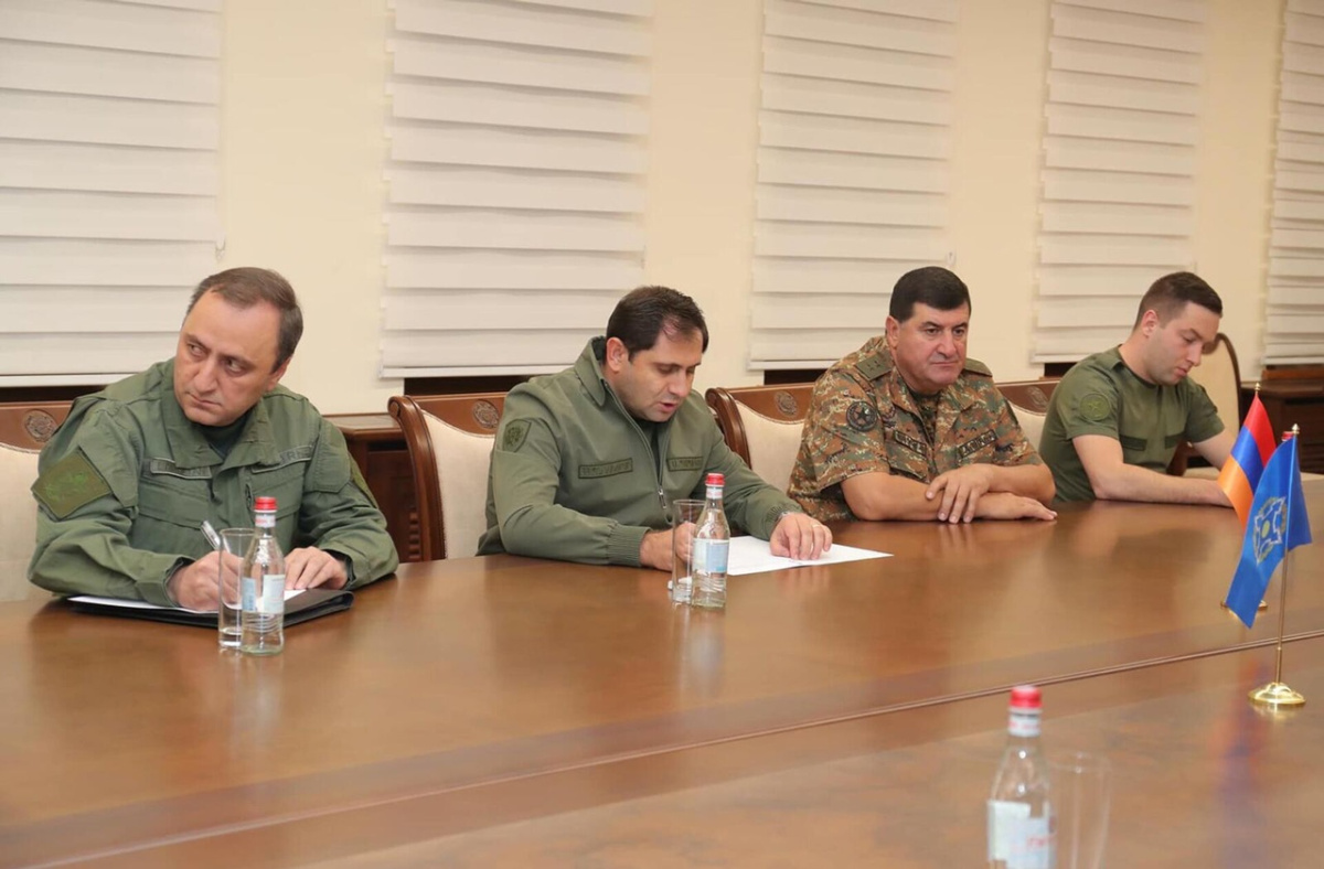 The CSTO mission advance team continues to work in the Republic of Armenia