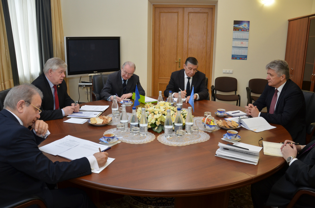 Acting Secretary General of the CSTO Valery Semerikov received United Nations Assistant Secretary-General Mr. Miroslav Jenča