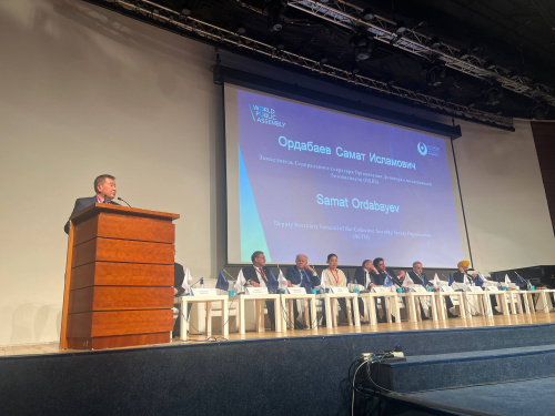 Deputy Secretary General of the Collective Security Treaty Organization took part in the World Public Assembly Deputy Secretary General of the Collective Security Treaty Organization took part in the World Public Assembly