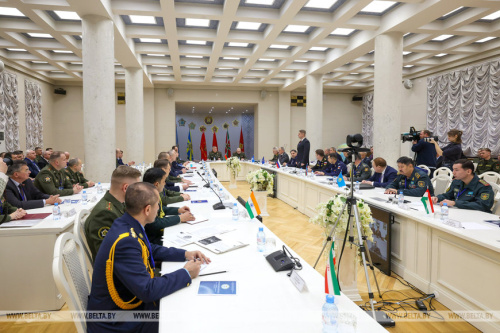 A representative of the CSTO Secretariat took part in the International Military Scientific Conference “Applied Aspects of Scientific Activity in the Field of State Defense and Security” in Minsk