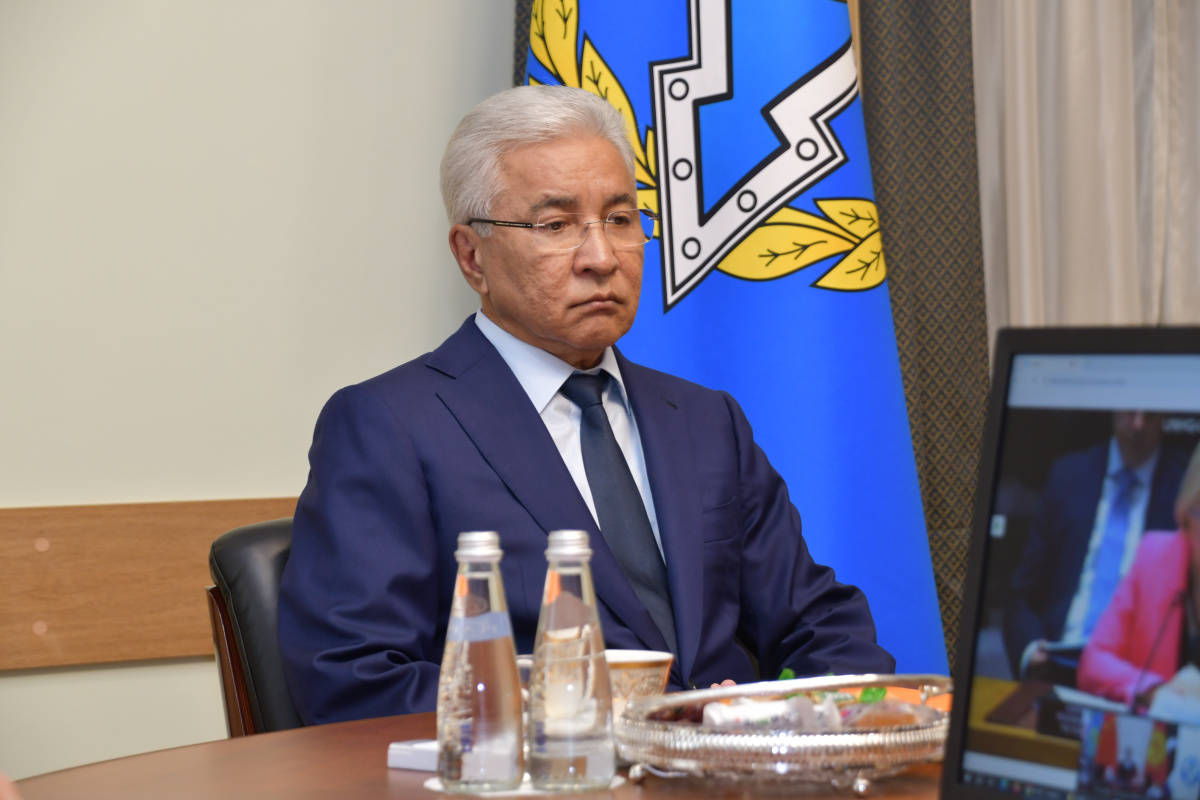 The CSTO Secretary General Imangali Tasmagambetov participated in the UN Security Council meeting on cooperation with the CSTO, the CIS and the SCO