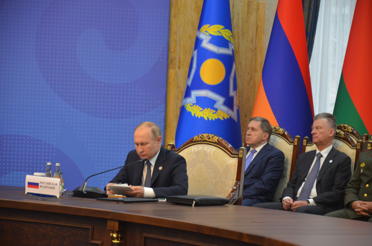 The session of the Collective Security Council will be held via videoconferencing on December 2. The day before meetings of the Council of Ministers of Foreign Affairs and the Council of Ministers of Defense of the CSTO will be held in the on-line format