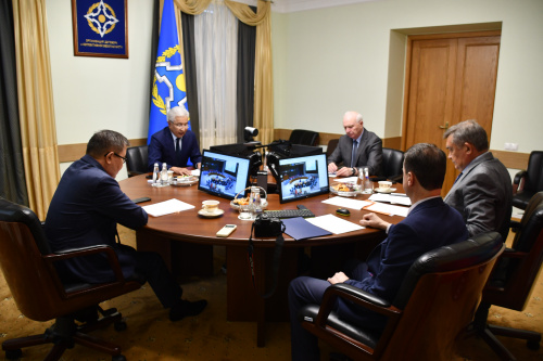 The CSTO Secretary General Imangali Tasmagambetov participated in the UN Security Council meeting on cooperation with the CSTO, the CIS and the SCO