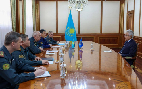 The CSTO Secretary General Imangali Tasmagambetov met with the Secretary of the Security Council and Minister of Defense of the Republic of Kazakhstan 