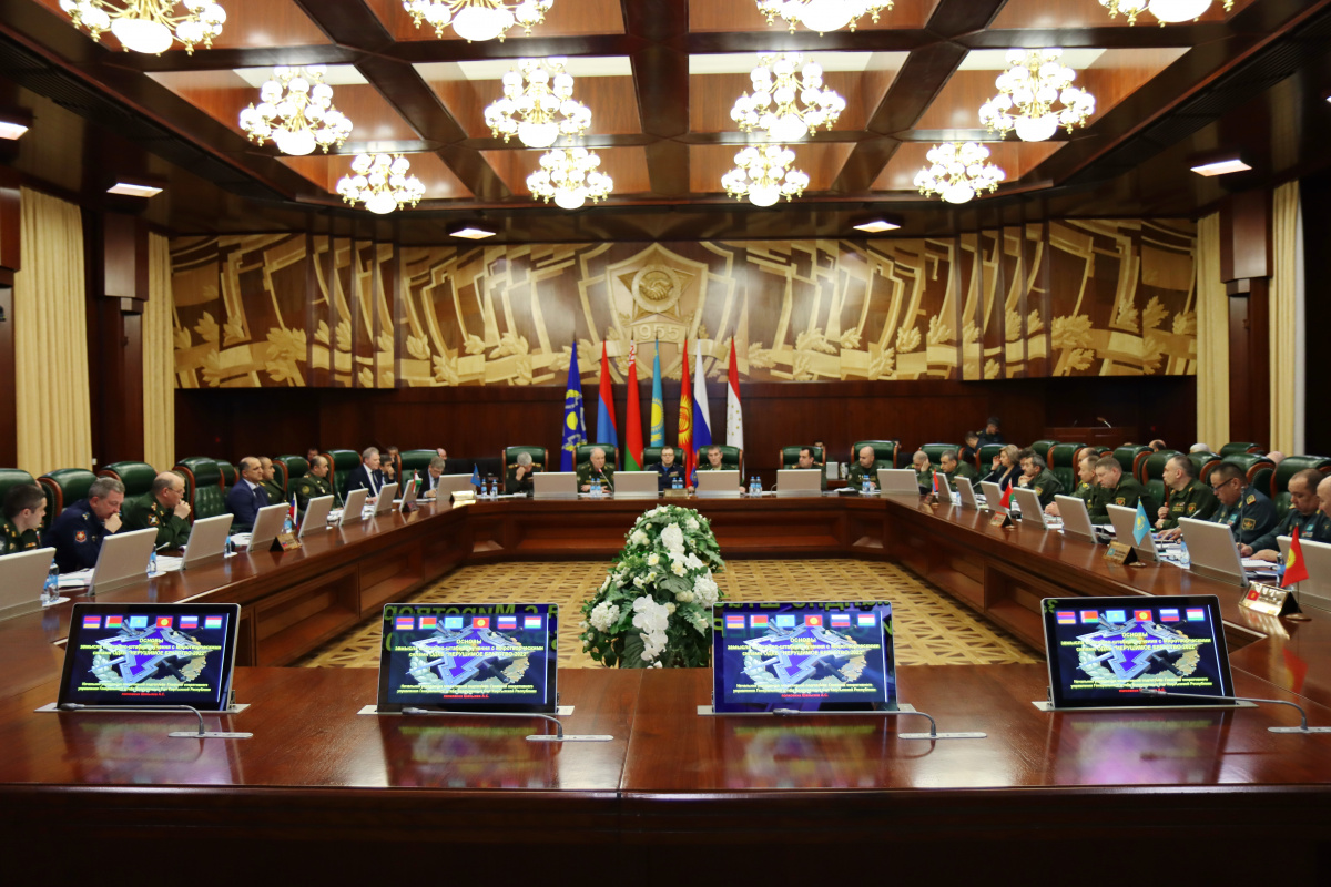 The CSTO Joint Staff held the first staff talks on the preparation of joint trainings with the CSTO Collective Forces in 2022