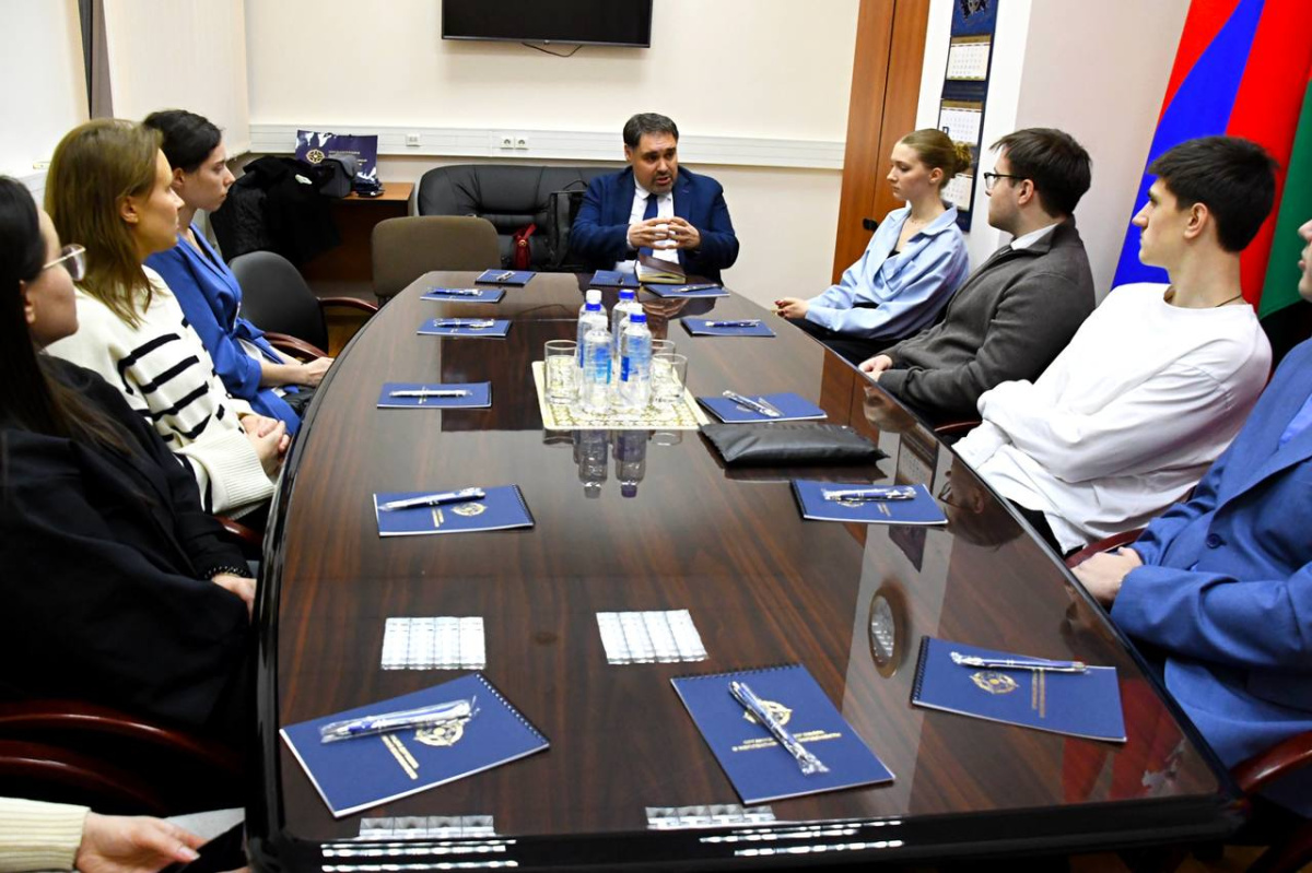 MSU students visited the CSTO Secretariat