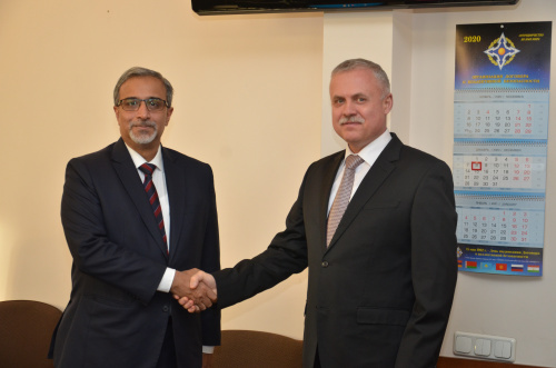 The CSTO Secretary General had a meeting with the Ambassador of the Republic of India to the Russian Federation