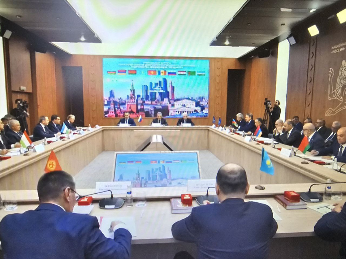 Welcome address by the CSTO Secretary General Imangali Tasmagambetov at the 13th meeting of the secretaries of the security councils of the CIS member states