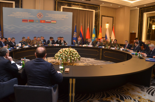 On November 27, in Bishkek, a joint meeting of the Ministerial Council of Foreign Affairs, the Council of Ministers of Defense, the CSTO CSSC was held. The agenda of tomorrow's session of the Collective Security Council was approved and Statement on effor