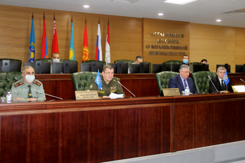 At the CSTO Joint Staff, consultations on the Plan for joint training of command and control bodies and formations of the assets of the collective security system for 2022 were held via videoconferencing