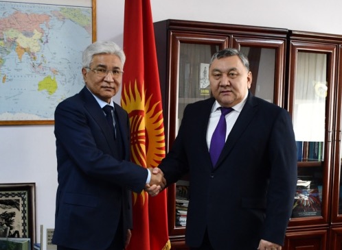 The Secretary of the Security Council of the Kyrgyz Republic Marat Imankulov met with the CSTO Secretary General
