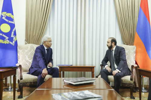 The CSTO Secretary General had a meeting with the Armenian Foreign Minister
