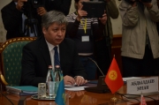 Министр иностранных дел Кыргызской Республики Эрлан Абдылдаев