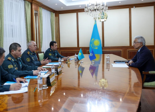 The CSTO Secretary General had a meeting with the Minister of Defense of the Republic of Kazakhstan